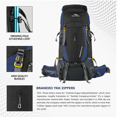 TERRABOUND-60 Rucksack - Navyblue