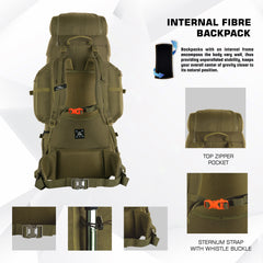 EXPEDITION-80 Rucksack - Olivegreen