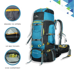 TRAILMASTER-80 Rucksack - Skyblue (Clearance Sale)