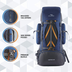 VORTEX-60 Rucksack - Navyblue (Clearance Sale)