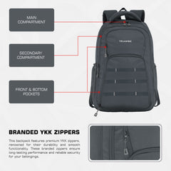 TPB05 35L Laptop Backpack-Grey