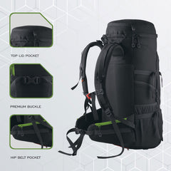 FUSION X-50 Backpack - Black (Clearance Sale)