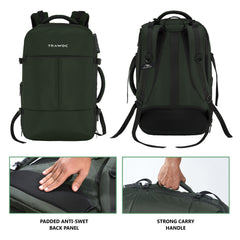 TPB01 45L Laptop Backpack-Hunter green