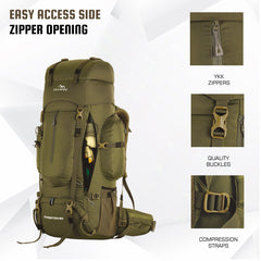 EXPEDITION-80 Rucksack - Olivegreen