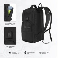 TPB03 35L Laptop Backpack-Black