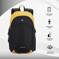 CARRIZ Casual Backpack -CB05-YELLOW