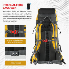 TERRABOUND-60 Rucksack - Yellow