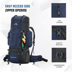 EXPEDITION-80 Rucksack - Navyblue