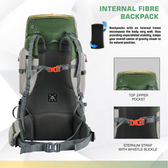 WILDQUEST-50 Rucksack - HUNTER GREEN