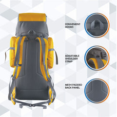 VORTEX-60 Rucksack - Yellow (Clearance Sale)