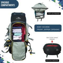 TRAILMASTER-80 Rucksack - Navyblue (Clearance Sale)