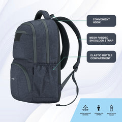 TPB04 30L Laptop Backpack-Ash Blue