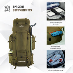 EXPEDITION-80 Rucksack - Olivegreen