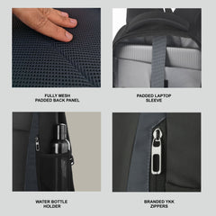 LB01 25L Laptop Backpack - Grey