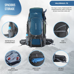 VALOR MAX-75 Rucksack - Englishblue