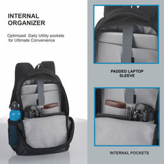 CARRIZ Casual Backpack -LB02-GREY