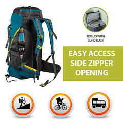 TRAILBLAZE-75 Rucksack - Englishblue (Clearance Sale)