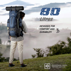 EXPEDITION-80 Rucksack - Navyblue