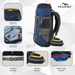 TREKELITE-60 Rucksack - Navyblue