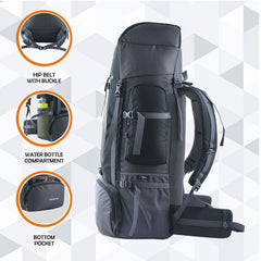 VORTEX-60 Rucksack - Black