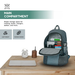 CARRIZ Casual Backpack -CB01-GREY