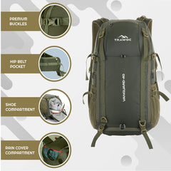 VANGUARD-40 Rucksack - Olivegreen