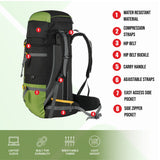 GRITMAX-55 Backpack - Green