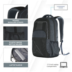 CPB03 25L Laptop Backpack-Grey