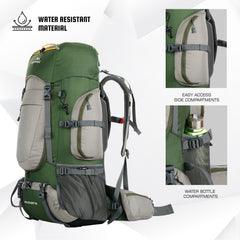 WILDQUEST-50 Rucksack - HUNTER GREEN