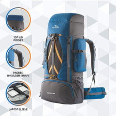 VORTEX-60 Rucksack - Englishblue (Clearance Sale)