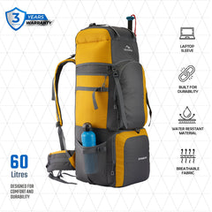 STONEX-60 Rucksack - Yellow