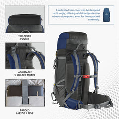 TERRABOUND-60 Rucksack - Navyblue