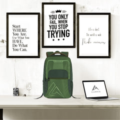 CPB03 25L Laptop Backpack-Green