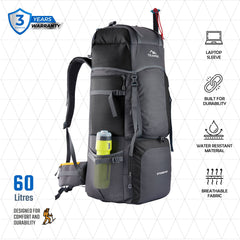 STONEX-60 Rucksack - Black (Clearance Sale)