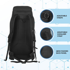 ALPINE-55 Backpack - Black