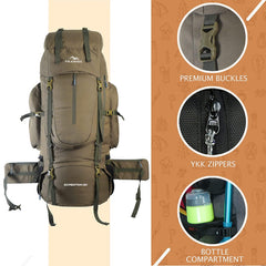 EXPEDITION-80 Rucksack - Olivegreen  (Clearance Sale)