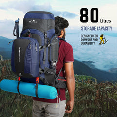 GLOBETROTTER-80 Rucksack - Navyblue