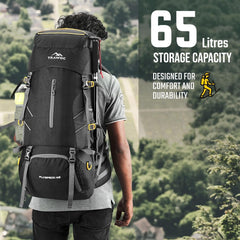 FLYSPECK-65 Rucksack - Black