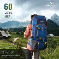 AEROLINK-60 Rucksack - Blue (Clearance Sale)