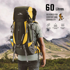 TERRABOUND-60 Rucksack - Yellow