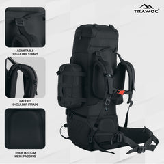 THUNDERSTORM-90 Rucksack - Black