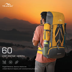 VORTEX-60 Rucksack - Yellow (Clearance Sale)