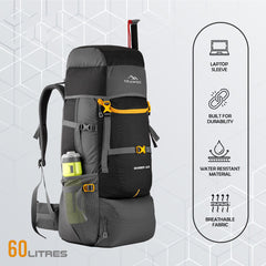 EMBER-60 Backpack - Grey