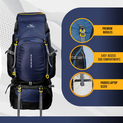 VALOR MAX-75 Rucksack - Navyblue (Clearance Sale)