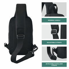 Carriz-Crossbody Backpack-CRB01-Black
