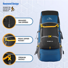 EMBER-60 Backpack - Englishblue