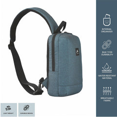 Carriz-Crossbody Backpack-CRB02-Teal