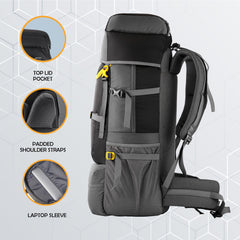 EMBER-60 Backpack - Grey