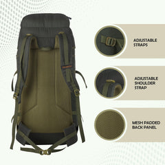 ALPINE-55 Backpack - Olivegreen