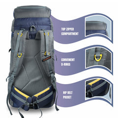 AIRWAVE-60 Rucksack - Grey (Clearance Sale)